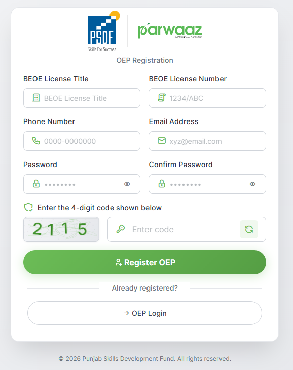 cm punjab parwaz card gov pk